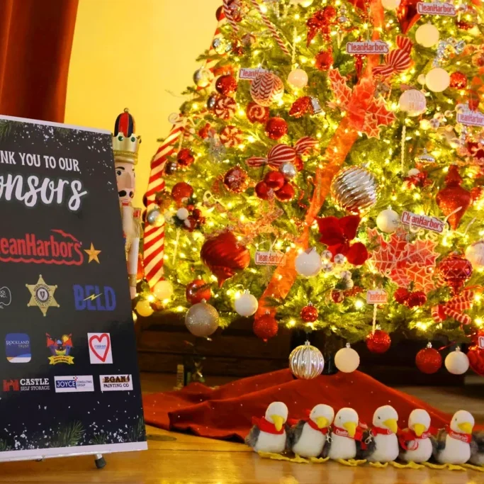 Braintree Festival of Trees - Sponsors Tree featuring Clean Harbors